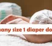 How Many Size 1 Diaper Do I Need (Daily, Monthly, Yearly Plan)