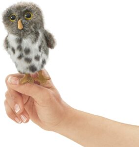 Owl finger puppet